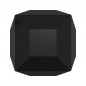 Swarovski 5601 Cube Bead 6mm Jet 1ks