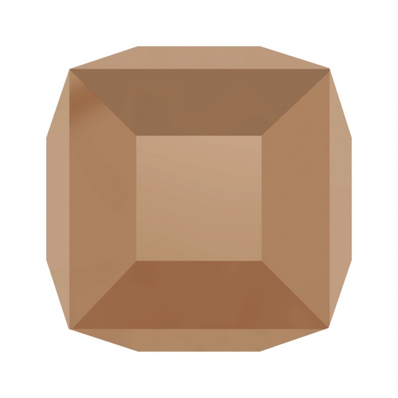 Swarovski 5601 Cube Bead 6mm Crystal Rose Gold 1ks Swarovski 5601 Cube Bead 6mm Crystal Rose Gold 1ks