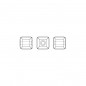 Swarovski 5601 Cube Bead 8mm Crystal Vitrail Medium 1ks
