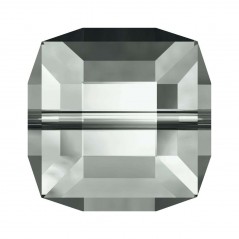 Swarovski 5601 Cube Bead 8mm Black Diamond 1ks