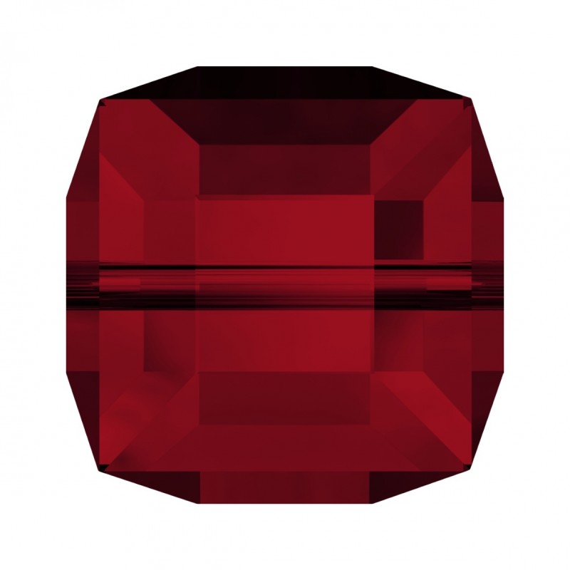Swarovski 5601 Cube Bead 8mm Siam 1ks Swarovski 5601 Cube Bead 8mm Siam 1ks