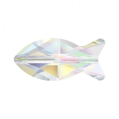 Swarovski 5727 Fish Bead 14mm Crystal AB 1ks