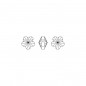 Swarovski 5744 Flower Bead 6mm Fuchsia 1ks