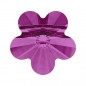 Swarovski 5744 Flower Bead 8mm Fuchsia 1ks