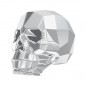 Swarovski 5750 Skull Bead 13mm Crystal Light Chrome 2X 1ks