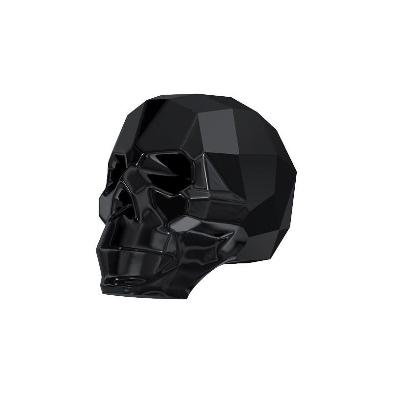 Swarovski 5750 Skull Bead 19mm Jet 1ks
