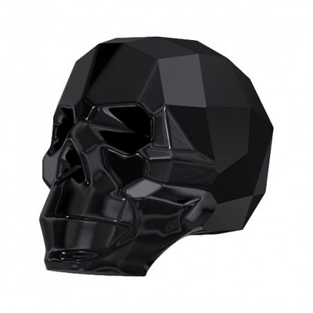 Swarovski 5750 Skull Bead 19mm Jet 1ks