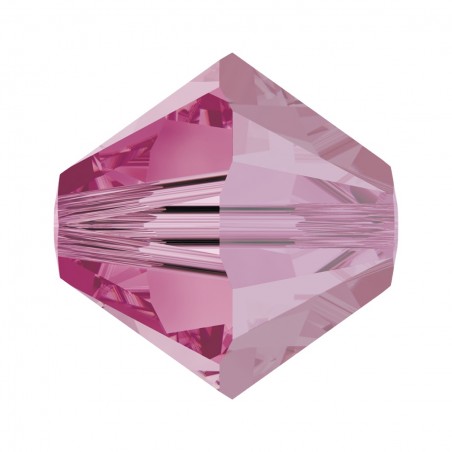 Swarovski 5328 4mm Rose Satin