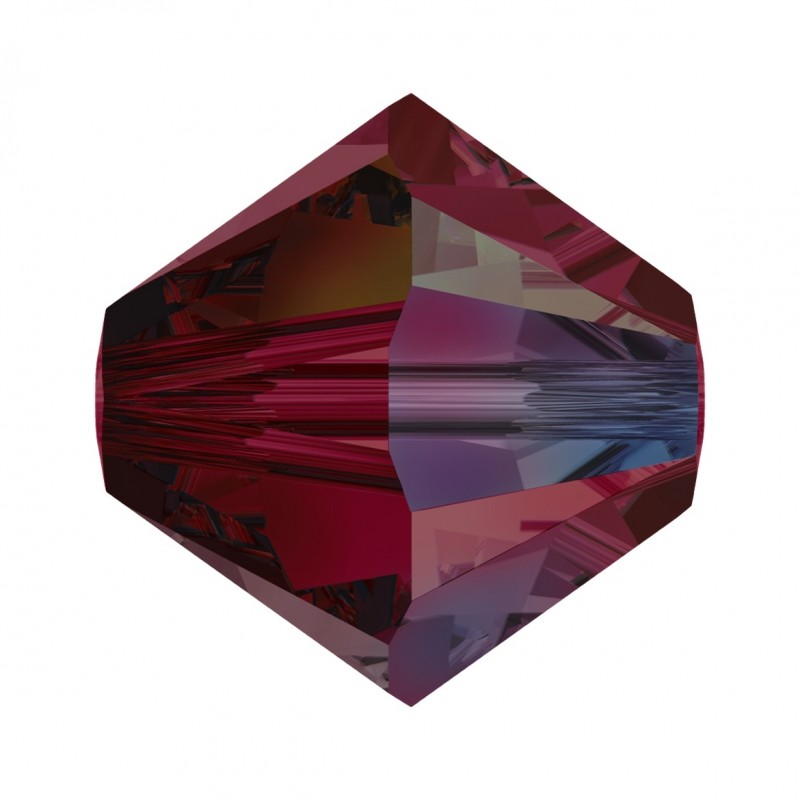 Swarovski 5328 4mm Ruby AB Swarovski 5328 4mm Ruby AB