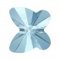 Swarovski 5754 Butterfly Bead 8mm Aquamarine 1ks