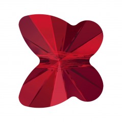 Swarovski 5754 Butterfly Bead 10mm Light Siam 1ks