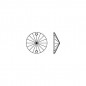 Swarovski 3200 Rivoli Sew-on 10mm Jet 1ks