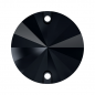 Swarovski 3200 Rivoli Sew-on 10mm Jet 1ks