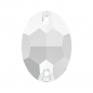 Swarovski 3210 Oval Sew-on 10x7mm Crystal 1ks