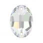 Swarovski 3210 Oval Sew-on 10x7mm Crystal AB 1ks