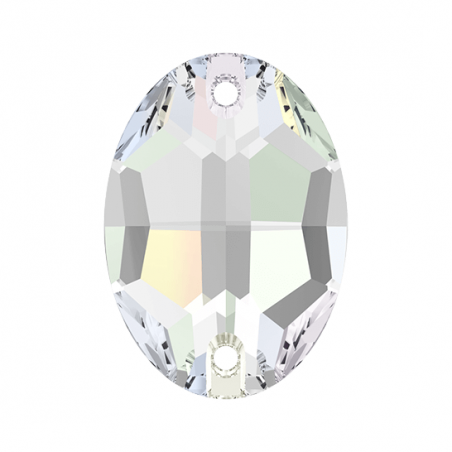 Swarovski 3210 Oval Sew-on 24x17mm Crystal AB 1ks
