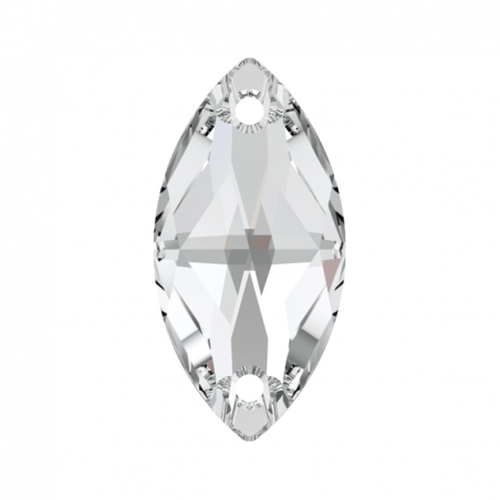 Swarovski 3223 Navette Sew-on 12x6mm Crystal 1ks