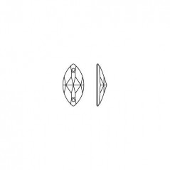 Swarovski 3223 Navette Sew-on 12x6mm Crystal AB 1ks