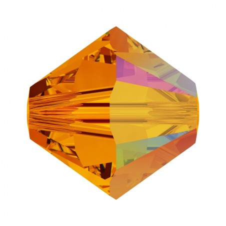 Swarovski 5328 4mm Tangerine AB