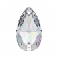 Swarovski 3230 Drop Sew-on 18x10.5mm Crystal AB 1ks