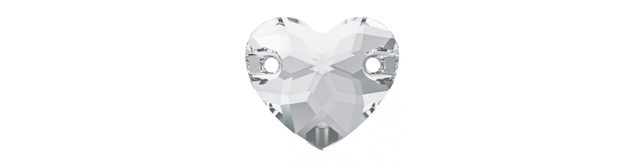3259 Heart Sew-on