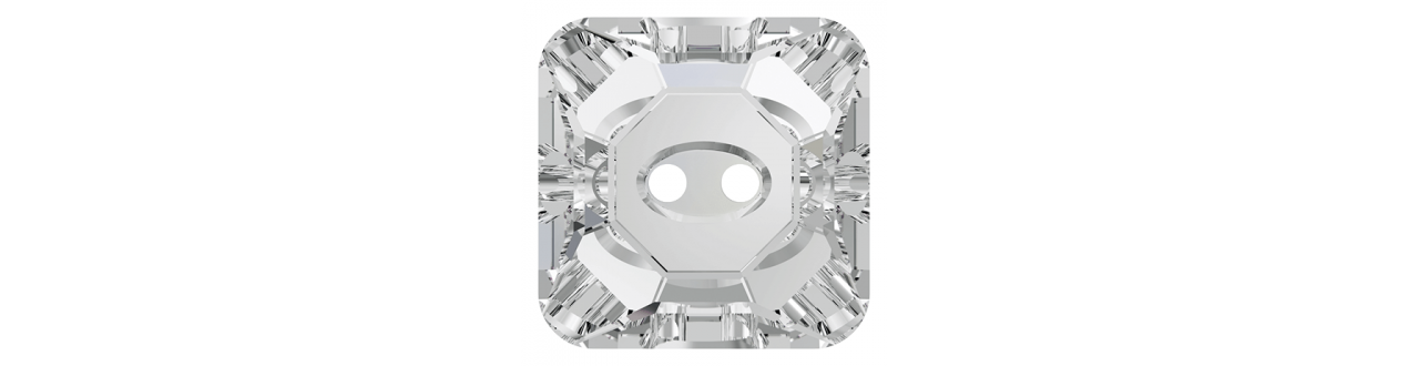 3017 Square Crystal Buttons