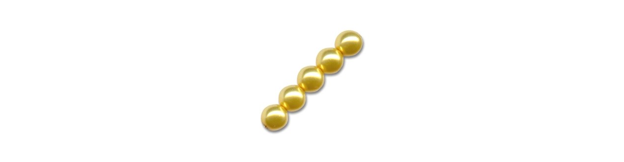 Voskované perly 4mm