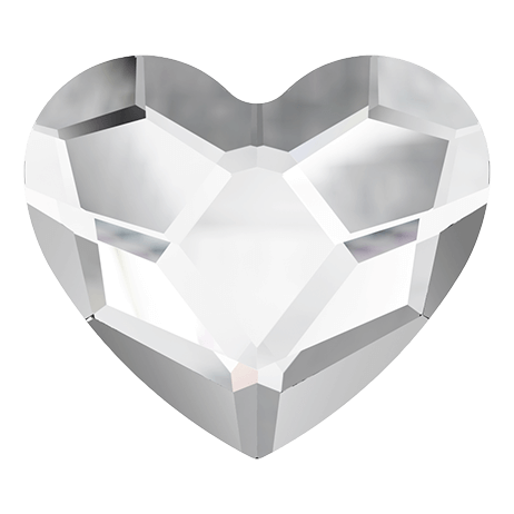 2808 Heart Flat Back