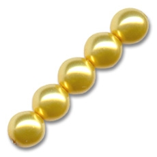 Voskované perly 4mm